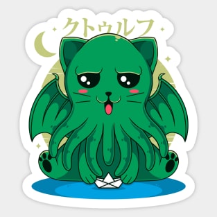 The Call of Cathulhu Sticker